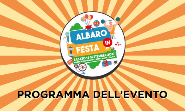 ALBARO IN FESTA – IL PROGRAMMA 🗓
