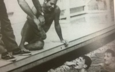 Bud Spencer, campione di nuoto