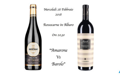 Amarone vs Barolo da RossoCarne! 🗓