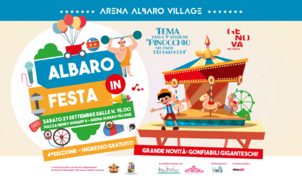 TORNA “ALBARO IN FESTA”: SABATO 21 SETTEMBRE ALL’ARENA DI ALBARO 🗓