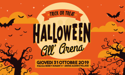 HALLOWEEN ALL’ARENA, GIOVEDI’ 31 OTTOBRE 🗓