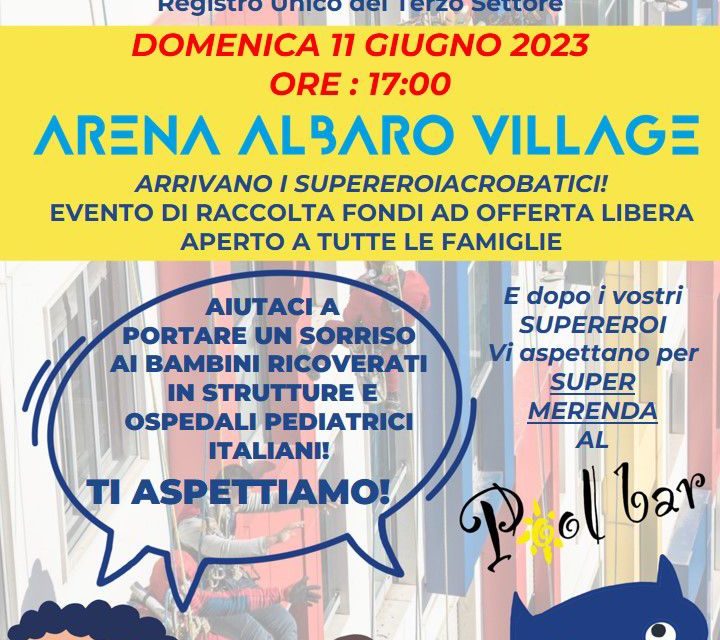 Arrivano i supereroiacrobatici all’Arena di Albaro