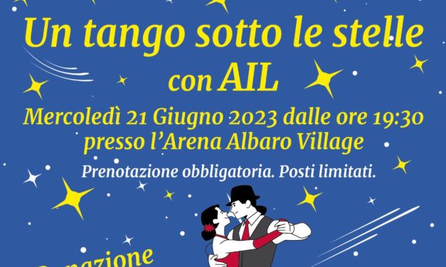 Un tango sotto le stelle con AIL