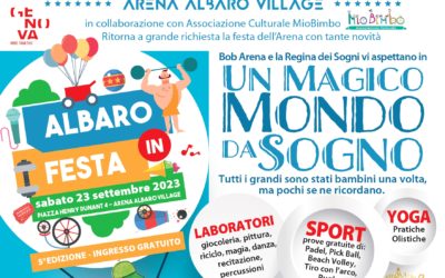 V edizione di Albaro in Festa – Sabato 23 Settembre 2023