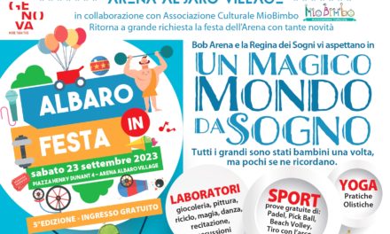 V edizione di Albaro in Festa – Sabato 23 Settembre 2023