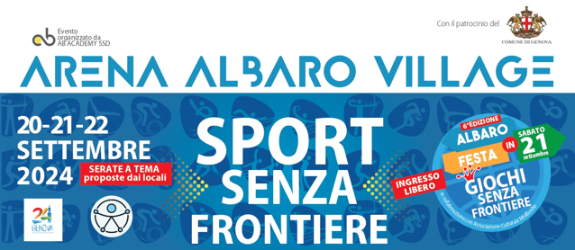 Sport Senza Frontiere – Eventi e programma 20-21-22 settembre
