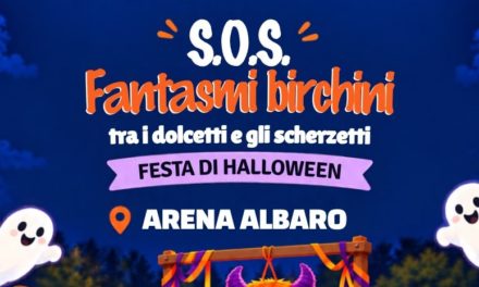 S.O.S. Fantasmi birichini tra i dolcetti e gli scherzetti – Festa di Halloween in Arena Albaro Village